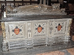 King John's tomb in Worcester Cathedral